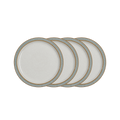 Elements Light Grey 4 Piece Medium Plate Set