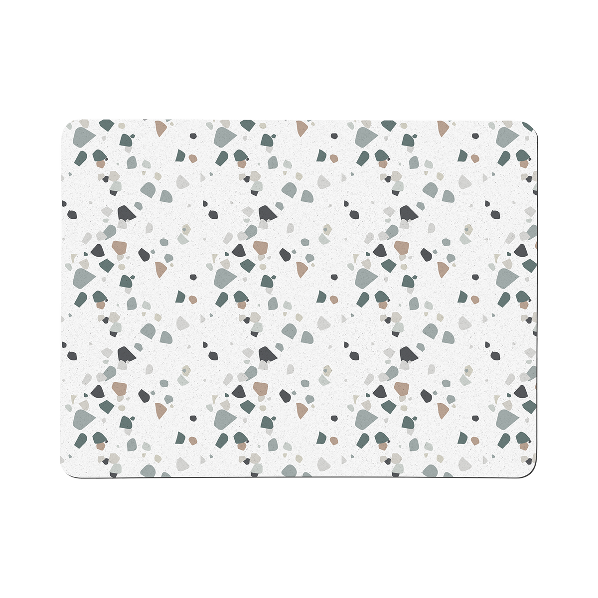 Elements Terrazzo Effect Neutrals Placemats - Set Of 6