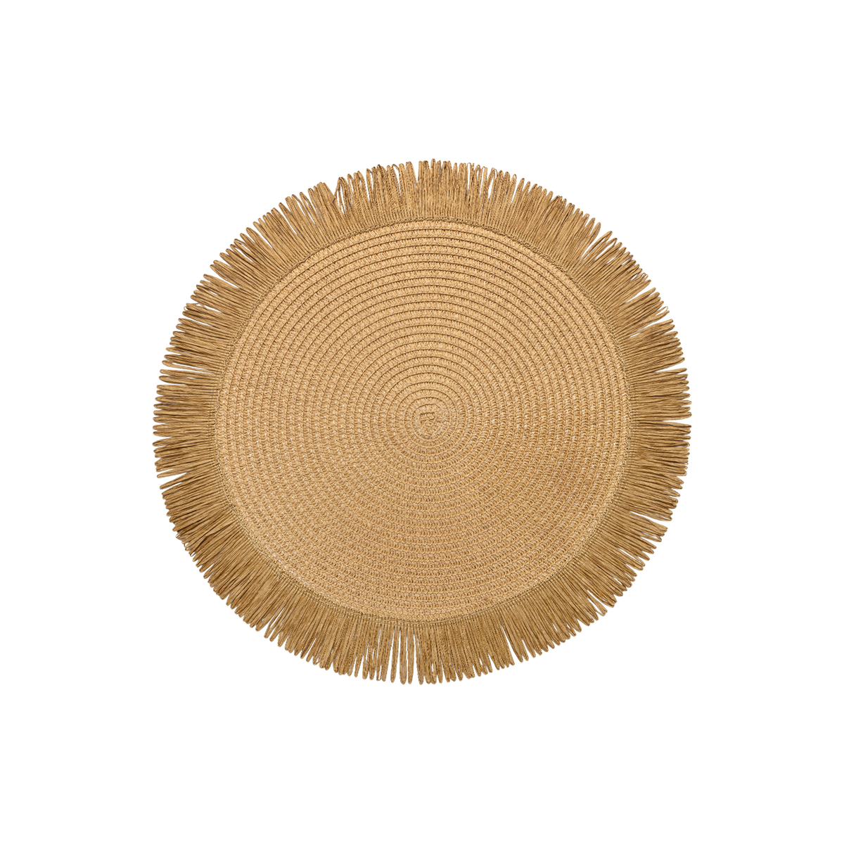 Denby Tan Natural Round Set Of 4 Placemats