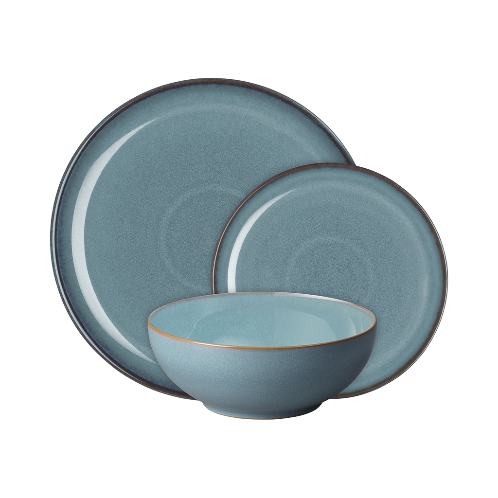 Azure Coupe 12 Piece Dinner Set
