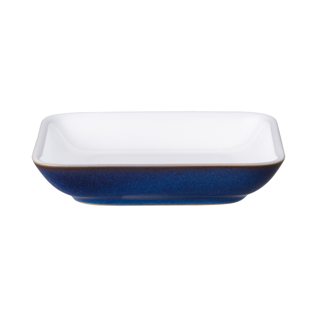 Imperial Blue Small Square Plate Seconds