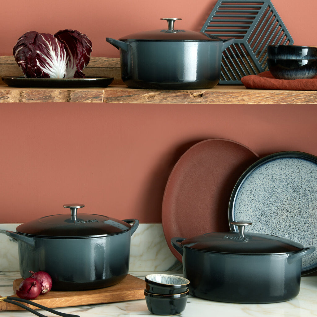 Denby Halo Cast Iron 26Cm Round Casserole