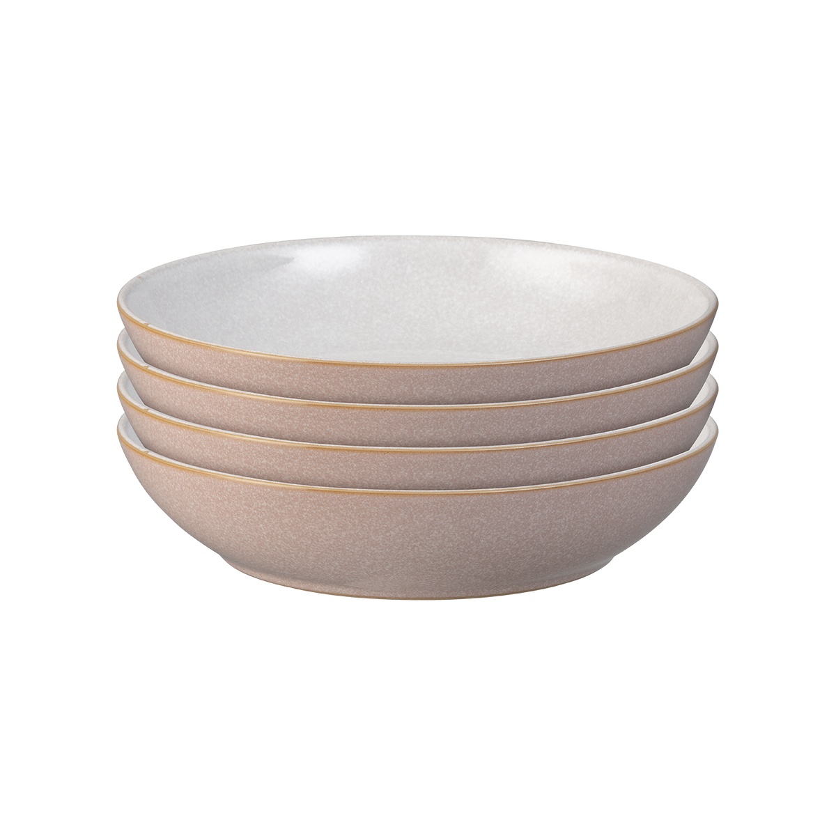 Elements Sorbet Pink Pasta Bowl Set - Set Of 4