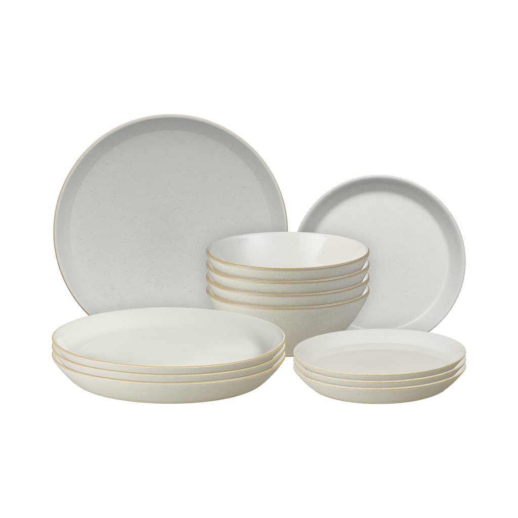 Impression Cream 12 Piece Dinner Set