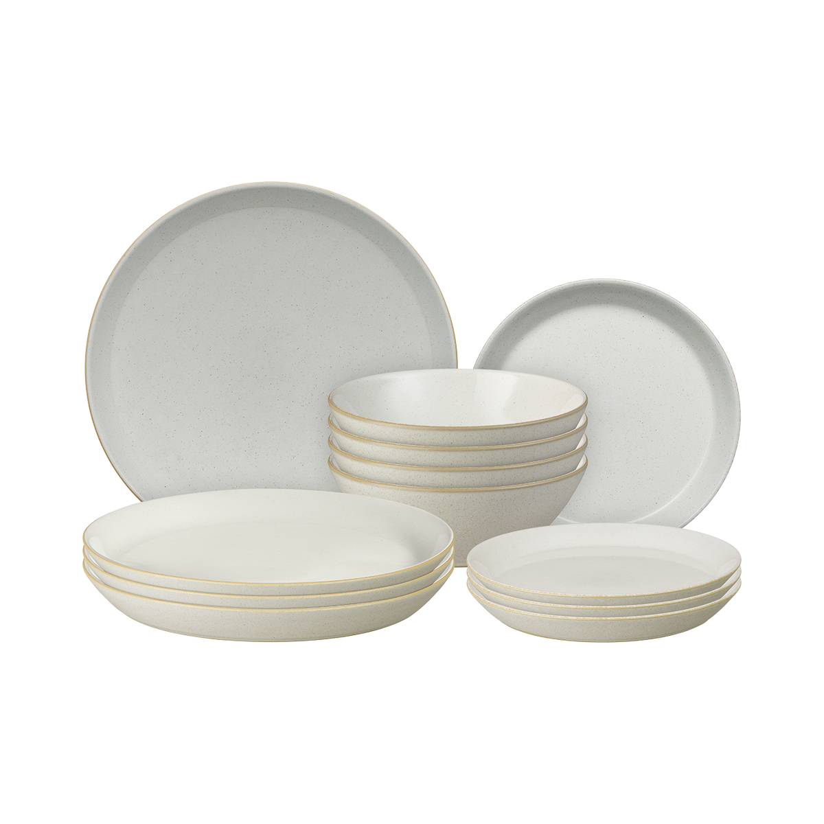 Impression Cream 12 Piece Dinner Set