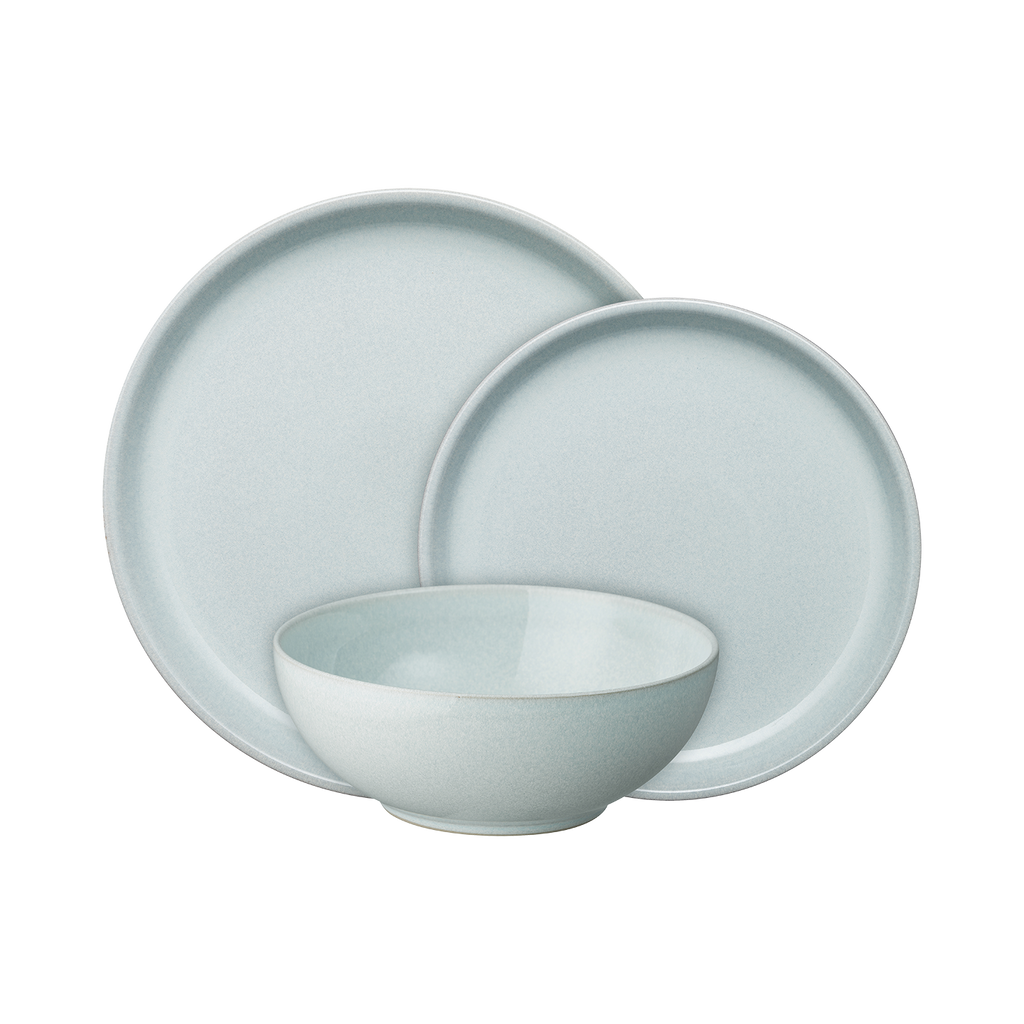 Elements Jade Light Green 12 Piece Dinner Set