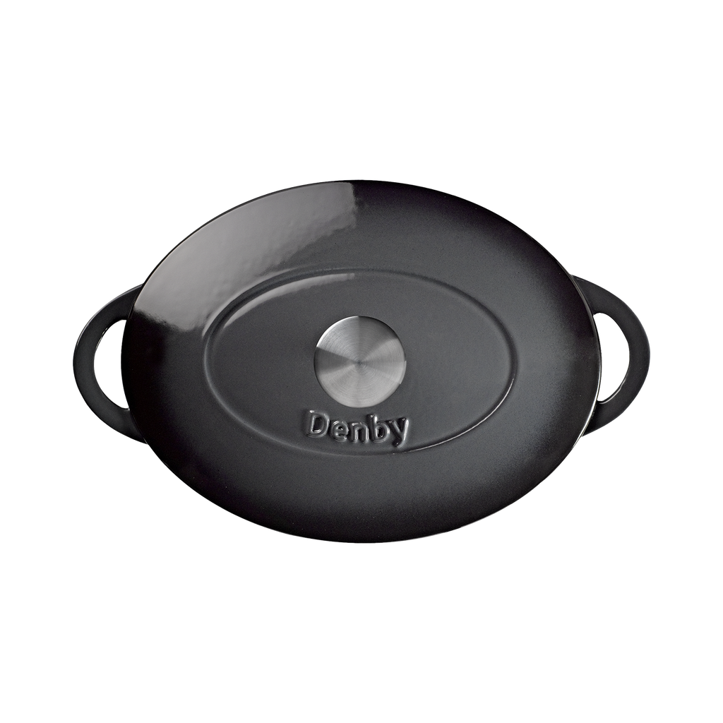 Denby Halo Cast Iron 28Cm Oval Casserole
