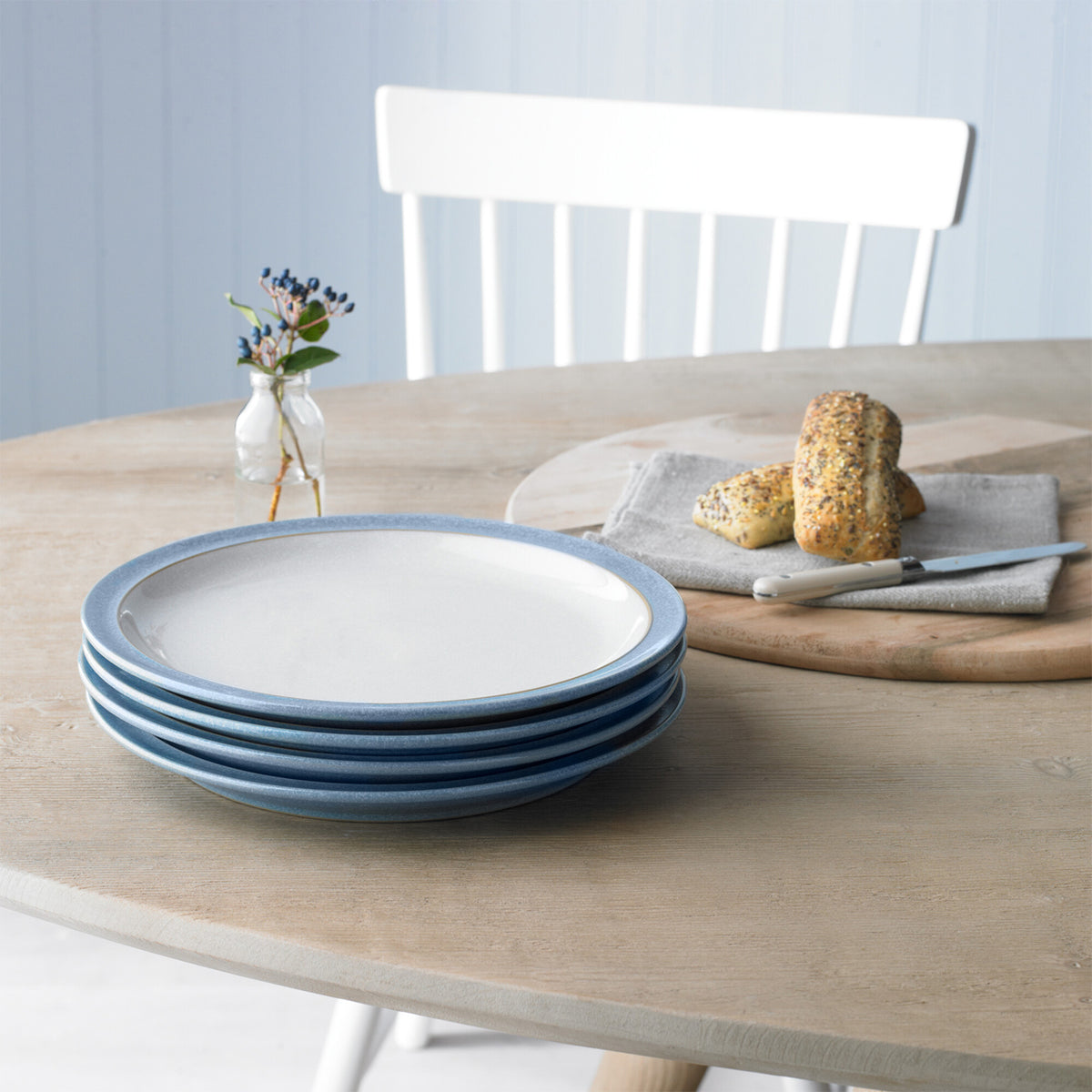 Elements Blue Dinner Plate Seconds