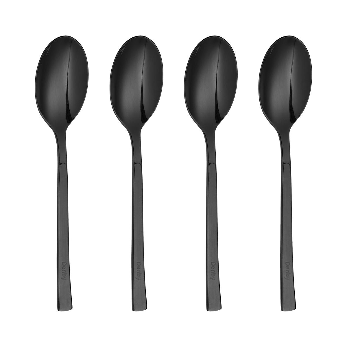 Spice Black Teaspoons - Set Of 4
