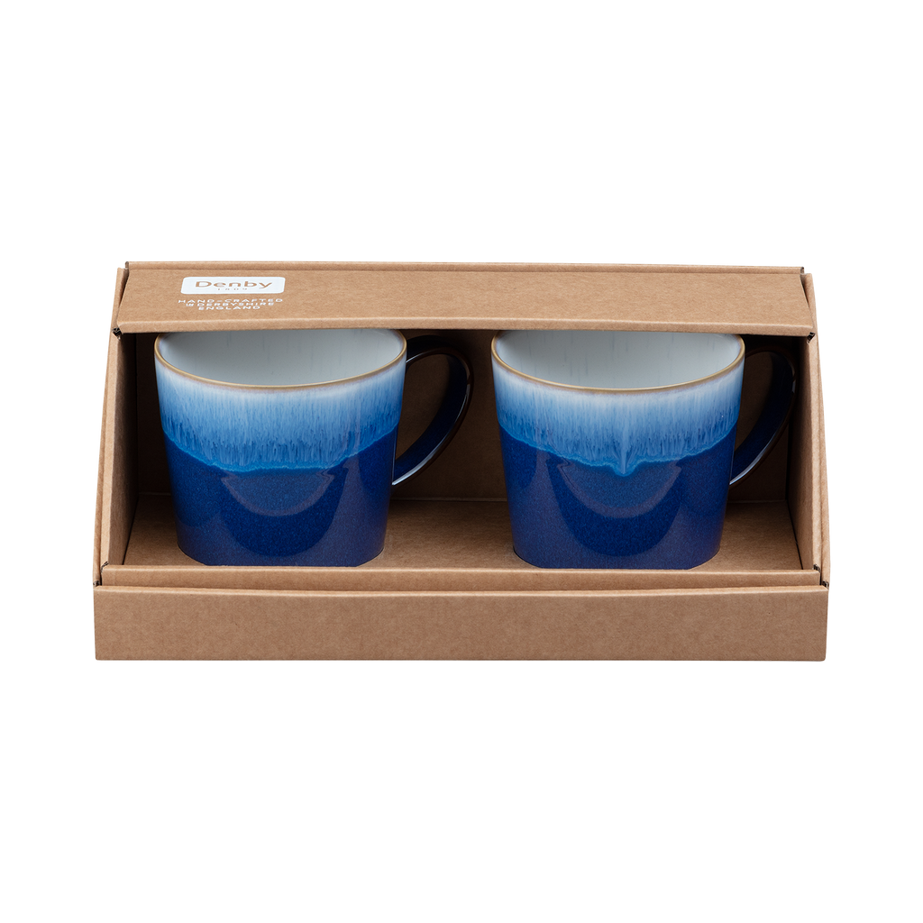 Blue Haze Large Mug - Set of 2