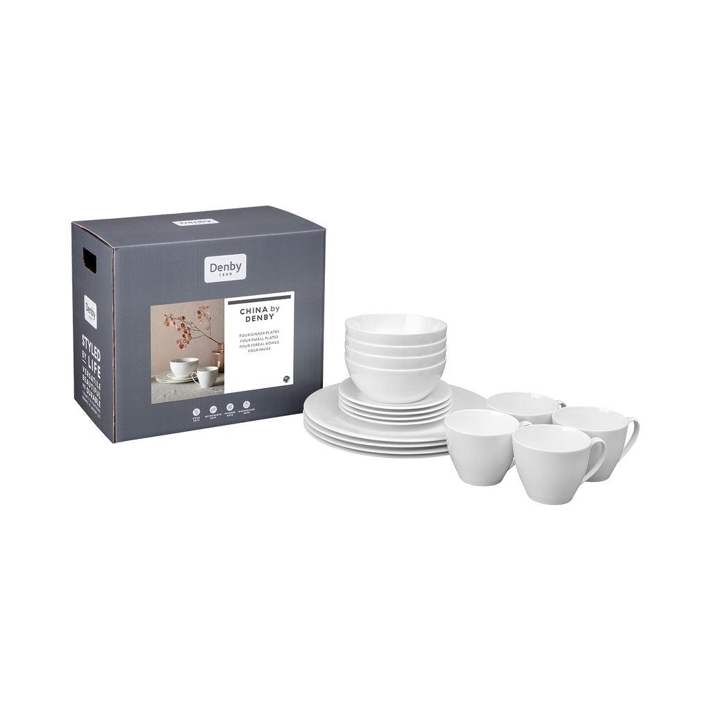 China By Denby 16 Piece Dinner Set
