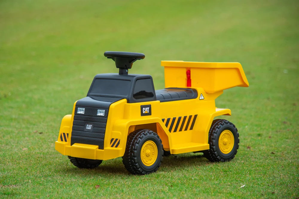 2026 6V Licensed CAT Dump Truck Kids Ride On Electric Truck