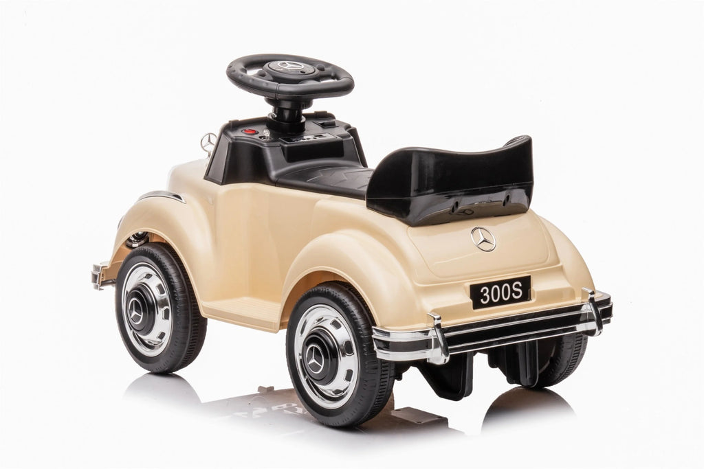 Licensed Vintage 6V Mercedes Benz 300S 1 Seater Mini Kids Ride On Car